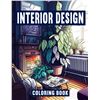 Image 1 : NEW PAPERBACK INTERIOR DESIGN COLOURING BOOK