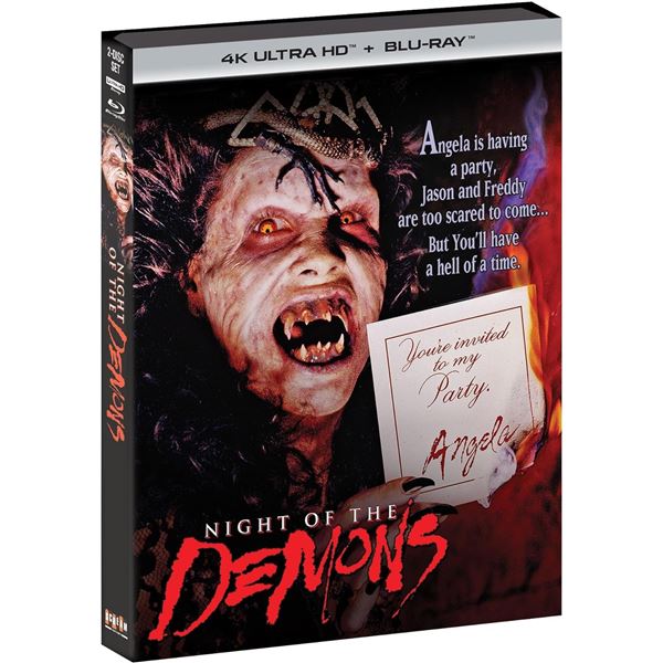 NEW 4K ULTRA HD + BLU-RAY NIGHT OF THE DEMONS