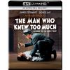 NEW 4K ULTRA HD + BLU-RAY THE MAN WHO KNEW TO MUCH