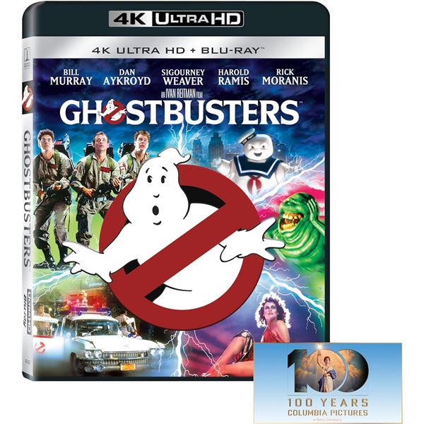 NEW 4K ULTRA HD + BLU-RAY GHOSTBUSTERS 2 DISC SET