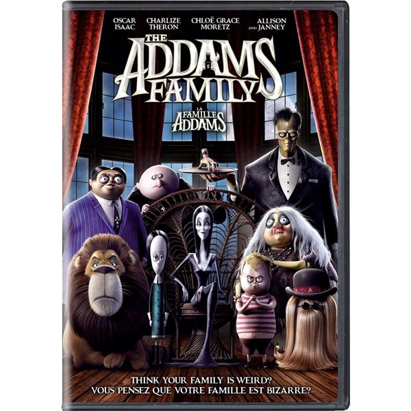 NEW DVD THE ADDAMS FAMILY ANIMATED MOVIE