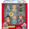 NEW COCOMELON 6 FIGURE FRIENDS AND FAMILY SET