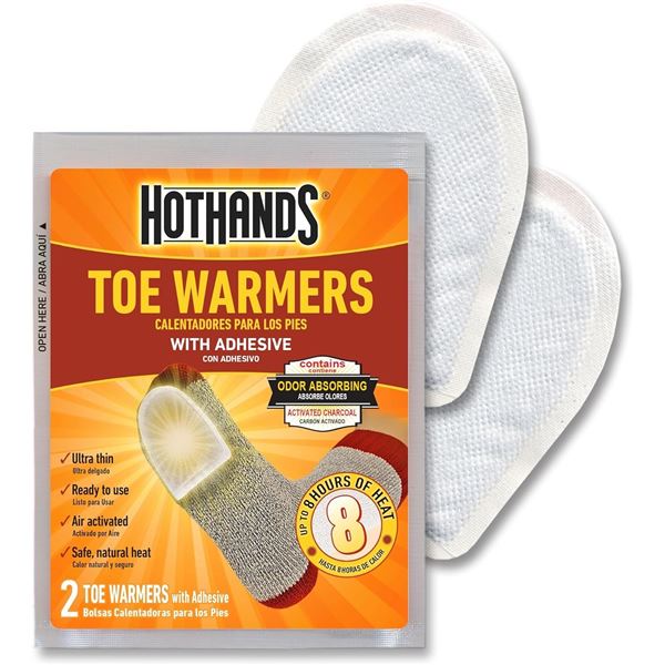 10 NEW PACKS OF HOT HANDS TOE WARMERS