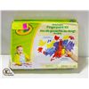 NEW CRAYOLA WASHABLE FINGERPAINT KIT WITH COATED