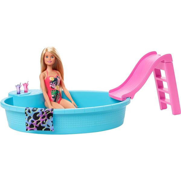 NEW BARBIE POOL PLAYSET BY MATTEL