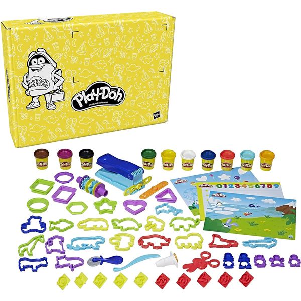 NEW PLAY-DOH FUNDAMENTALS BOX ARTS AND CRAFTS