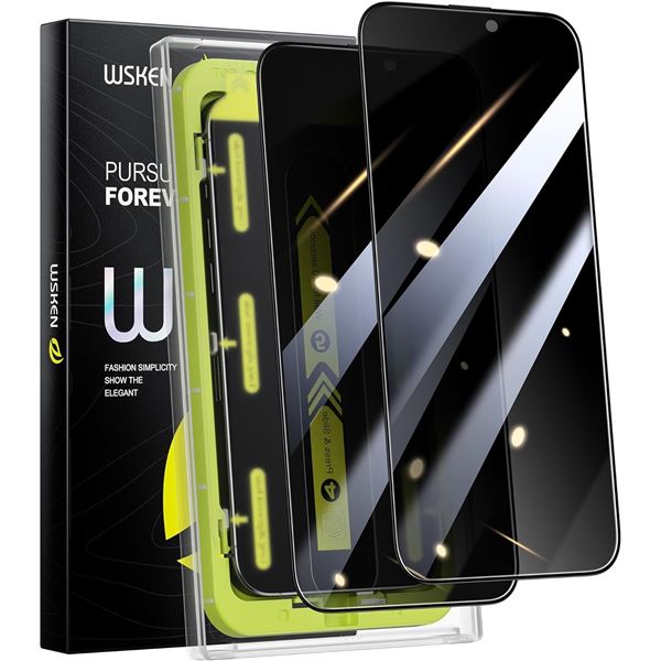 NEW 2 PACK WSKEN PRIVACY SCREEN PROTECTOR KIT FOR