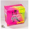 NEW 36 PACK OF PLAYTEX SPORT REGULAR PLASTIC