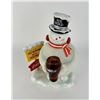 Image 2 : Coca Cola Holiday Centerpiece Snowman