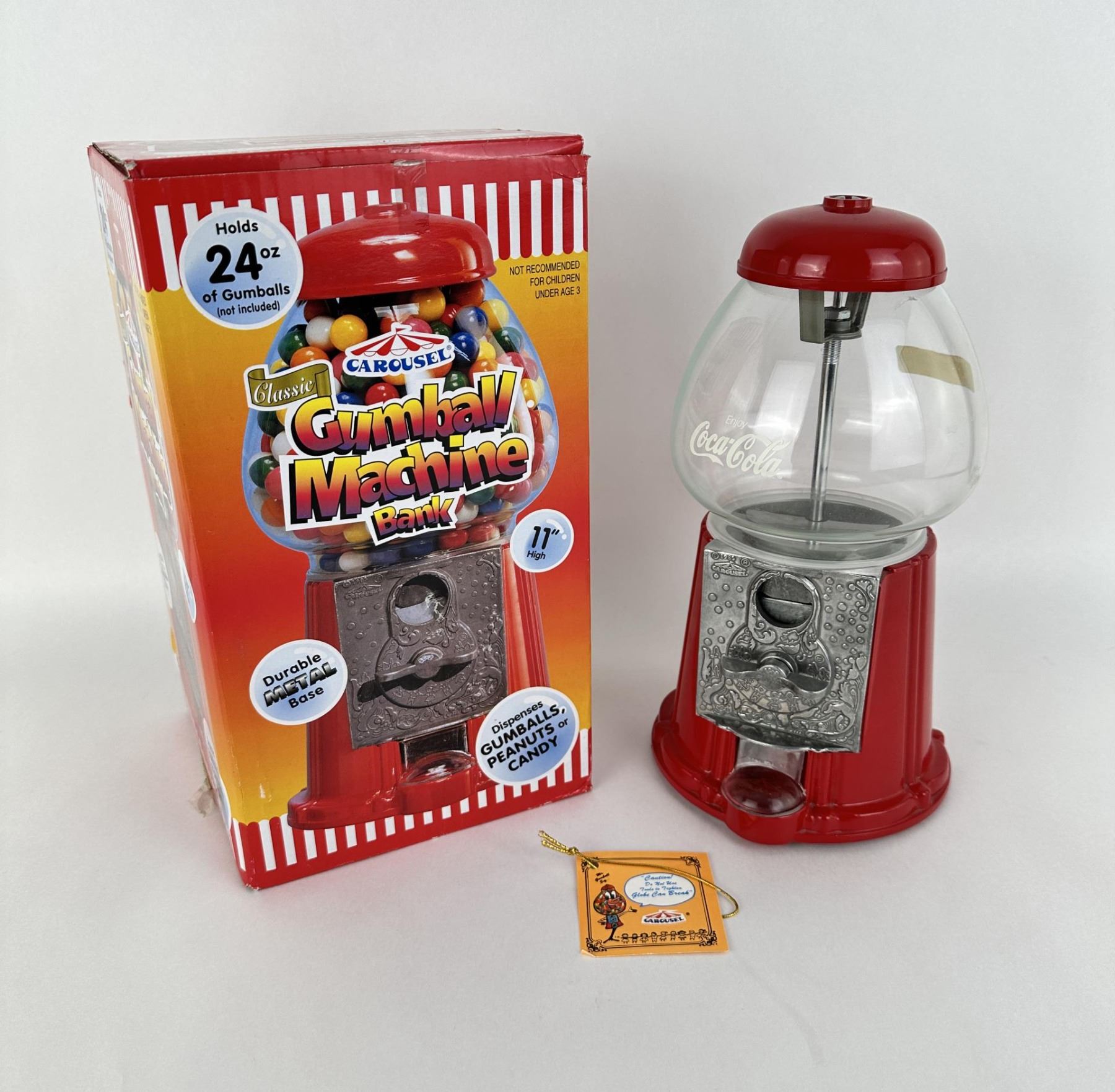 Vintage Northwestern 49 COCA COLA gumball machine w/cup | #42207307 Coca cola gumball machine