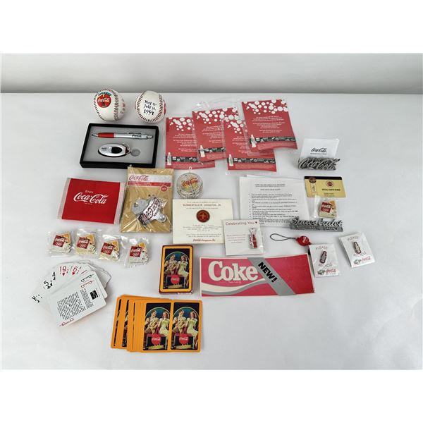 Large Group of Coca Cola Collectibles