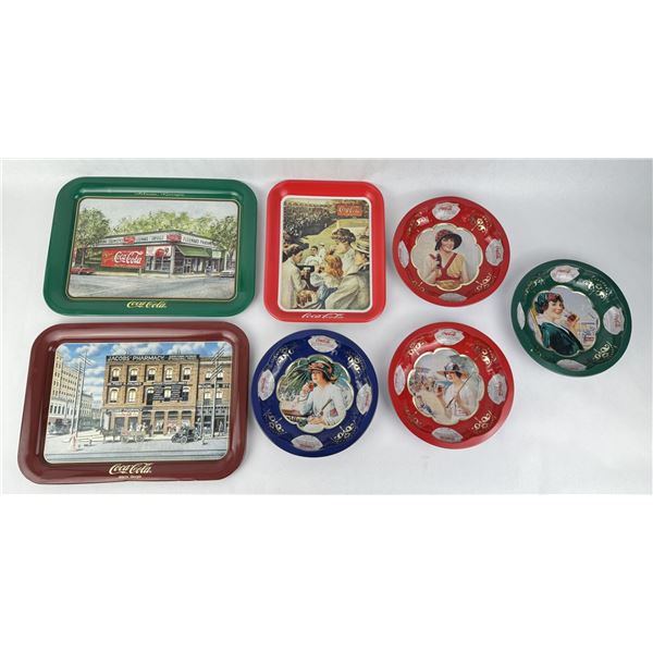 Coca Cola Collectible Trays & Bowls