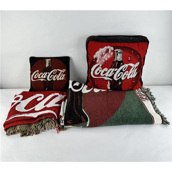 Coca Cola Blankets & Pillows