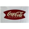 Image 1 : 1996 Coca Cola Metal Fishtail Sign