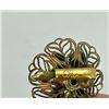 Image 6 : Cora Costume Jewelry Brooch & Earring Suite