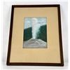 Image 1 : HH Beck Old Faithful Yellowstone Park Pastel