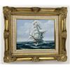 Image 1 : Oil On Canvas Painting of Clipper Ship