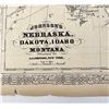 Image 2 : 1865 Johnson's Nebraska Dakota Idaho Montana Map