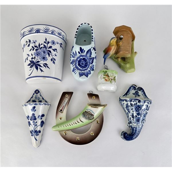 Pottery Wall Pocket Collection