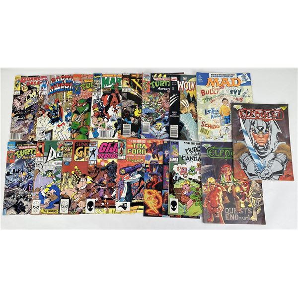 Collection Of Comic Books and Magazines