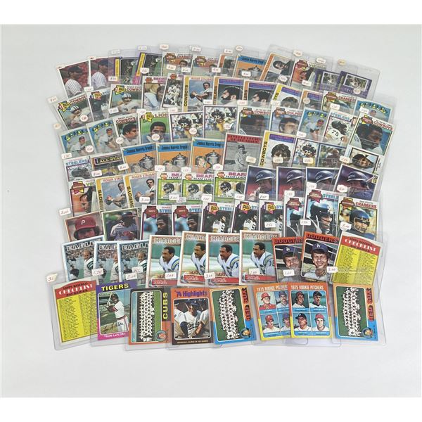 Large Group of Vintage Football & Baseball Cards