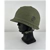 Image 2 : WW2 US Marine Corps M1 Front Seam Helmet