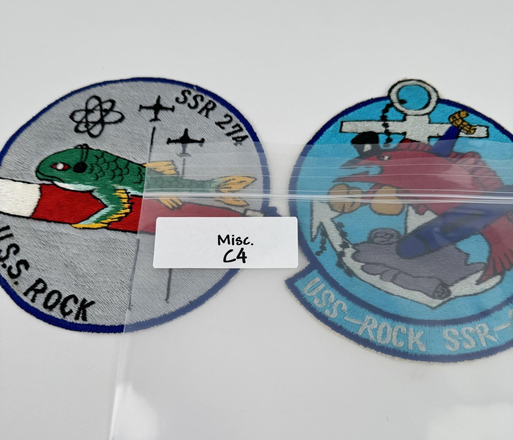 US Navy Submarine USS Rock Patches