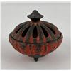 Antique Vantines Cast Iron Incense Burner