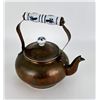 Image 2 : Blue Onion Copper Porcelain Teapot Kettle