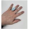 Image 3 : Sterling Silver Larimar Ring
