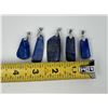 Image 3 : Lapis Lazuli Sterling Silver Necklace Pendants