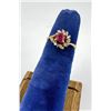 Image 1 : 18K Gold Ruby Ring