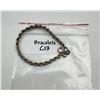 Image 4 : Sterling Silver Rope Chain Bracelet