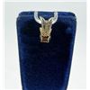 Image 3 : 10K Gold Diamond Pendant