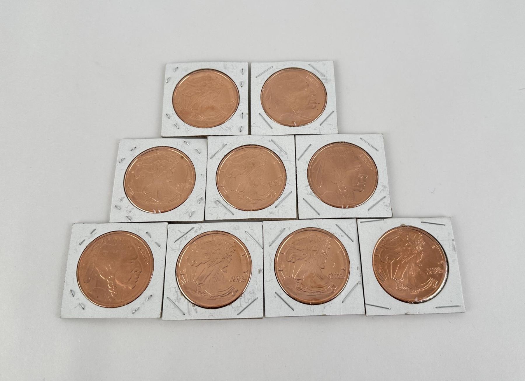 Collection of Copper Rounds