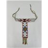 Image 2 : Apache Indian Beaded Girls Ceremonial T Necklace