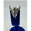 Image 1 : Charles Russell Silver Buffalo Skull Brooch