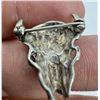Image 3 : Charles Russell Silver Buffalo Skull Brooch
