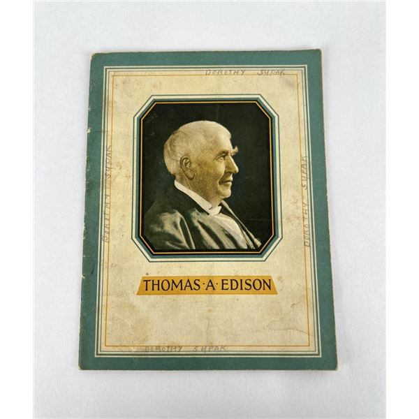 Thomas A Edison Benefactor of Mankind