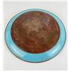 Image 2 : Mid Century Enamel on Copper Charger