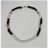 Image 2 : Multi Color Freshwater Pearl Beaded Necklace