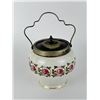 Image 2 : Crescent English Porcelain Biscuit Jar