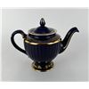 Image 2 : Hall 6 Cup Cobalt & Gold Teapot