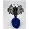 Image 1 : Filigree Sterling Silver Moth Brooch