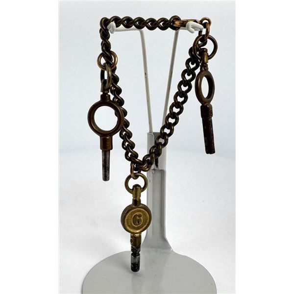 Antique Pocket Watch Key Fob