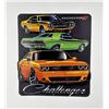 Image 1 : Dodge Challenger Embossed Metal Sign