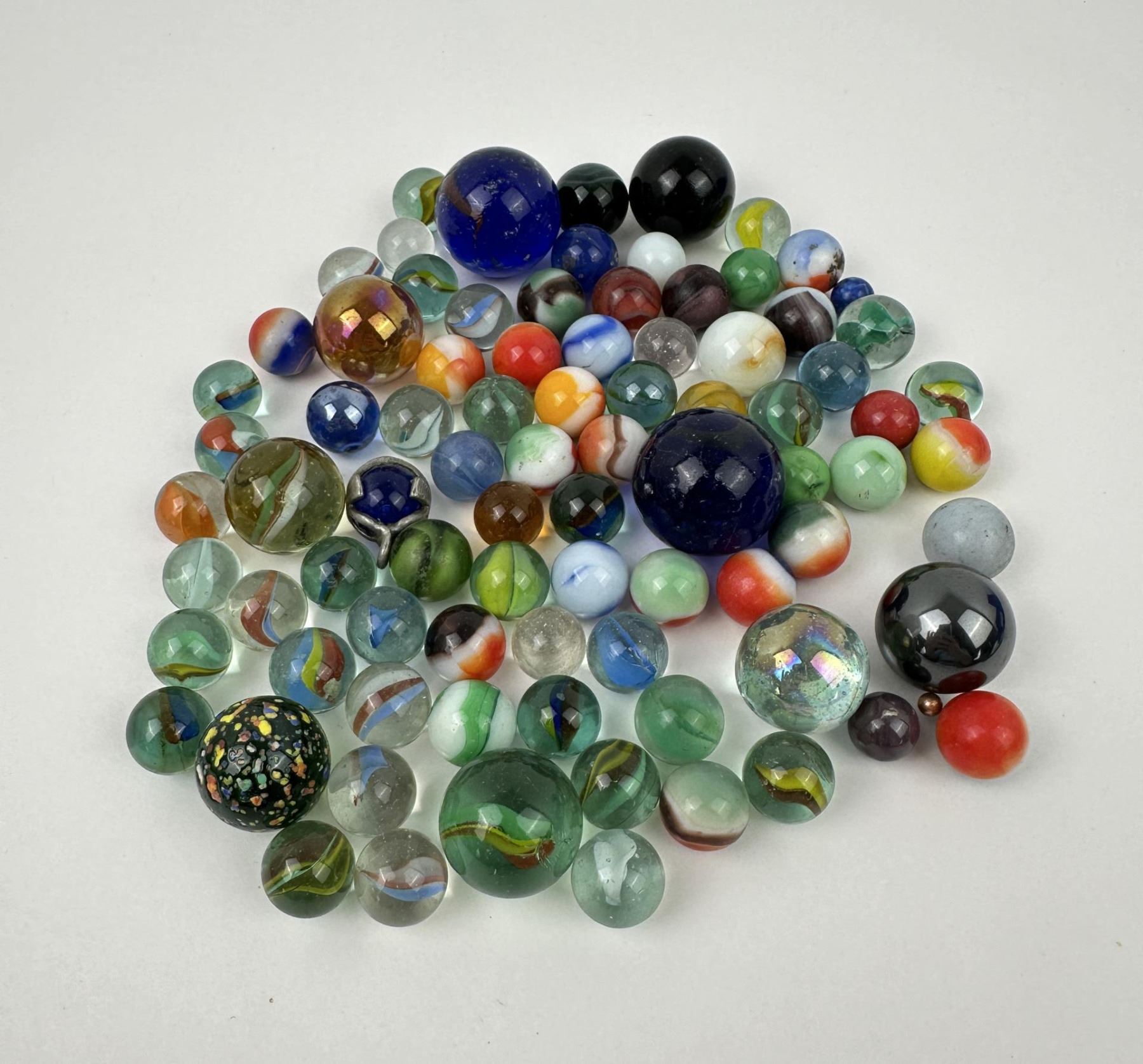 Collection of Antique Marbles