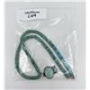 Image 3 : Navajo Sterling Silver Turquoise Necklace