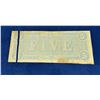 Image 2 : 1864 Confederate $5 Five Dollar Note