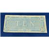 Image 2 : 1864 Confederate $10 Ten Dollar Note